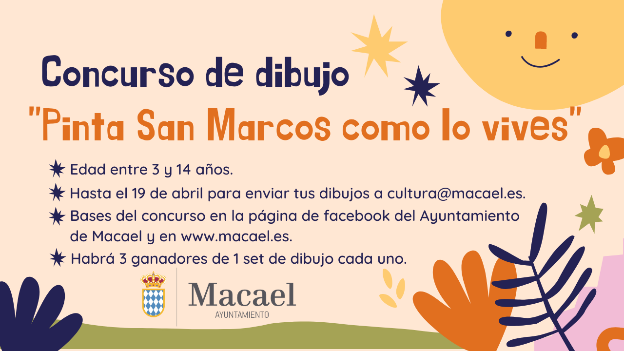 CONCURSO DE DIBUJO  “PINTA SAN MARCOS COMO LO VIVES” 